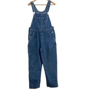 Vintage Revolt Classic Women's Denim Overalls Size Large